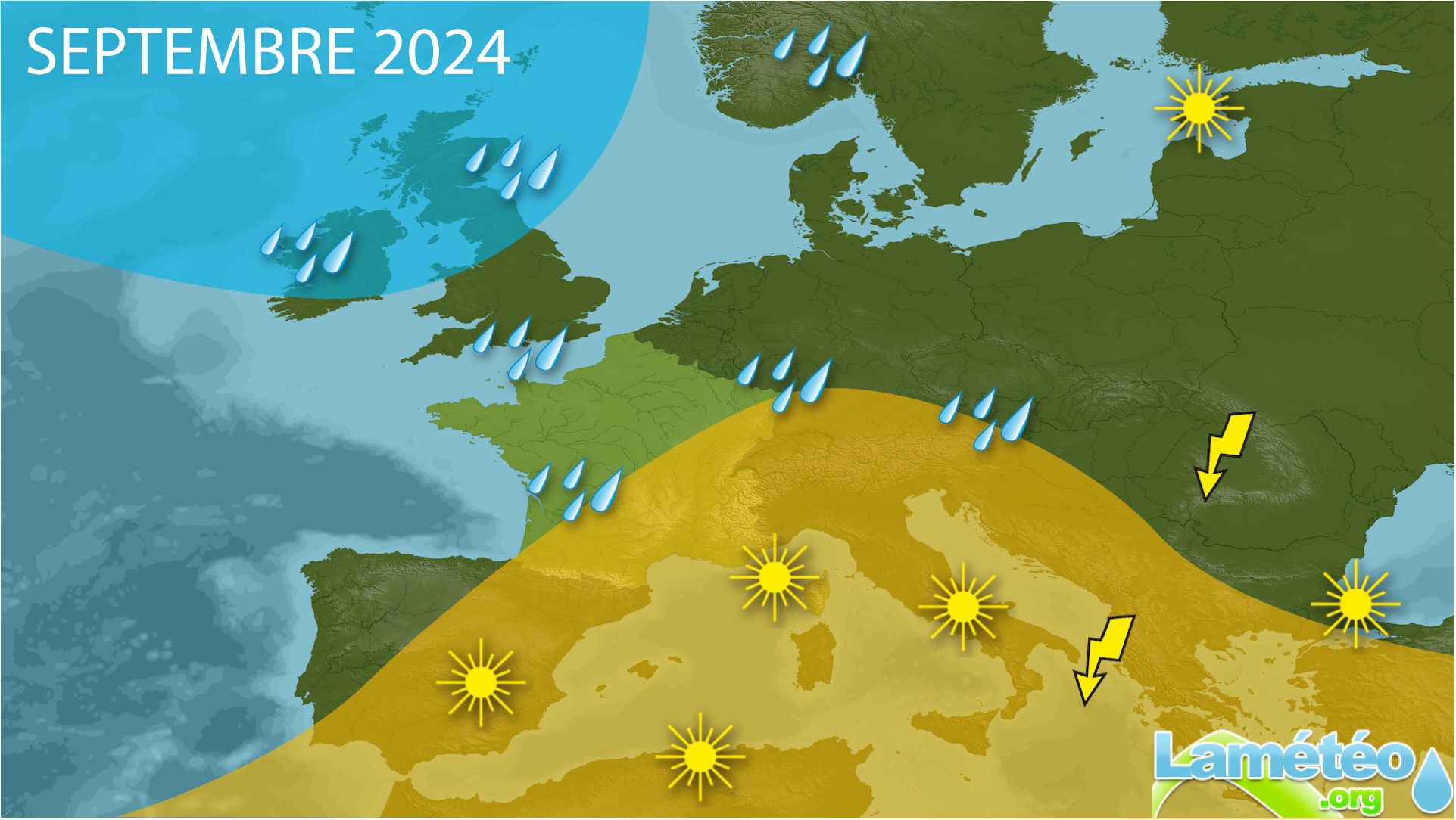 Tendances saisonnières septembre 2024