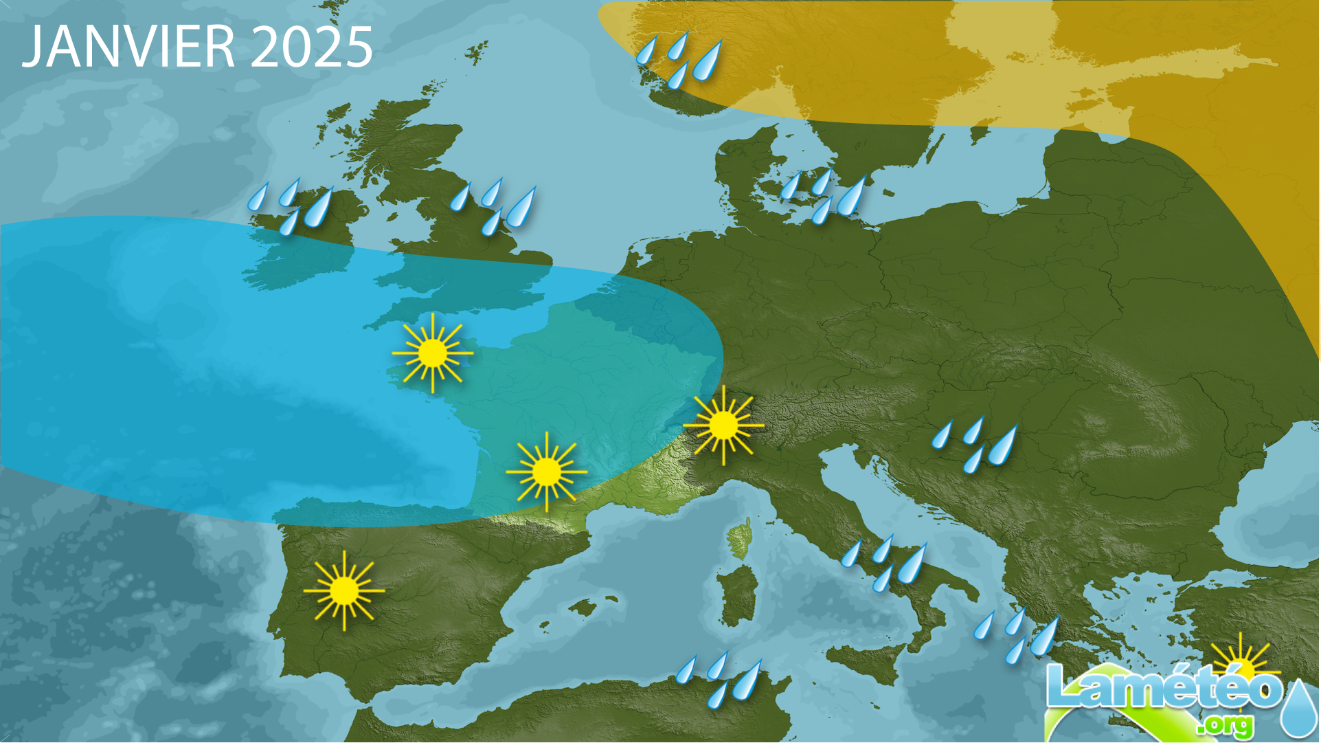 Tendances saisonnières janvier 2025